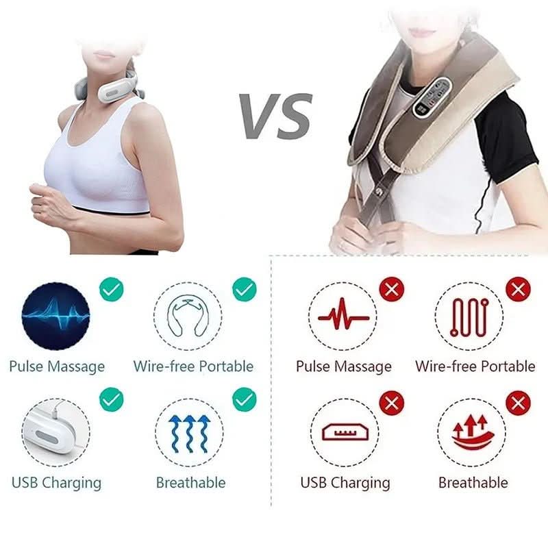 ماساژور گردن شیک ۴ در ۱ با حرارت و لرزش
