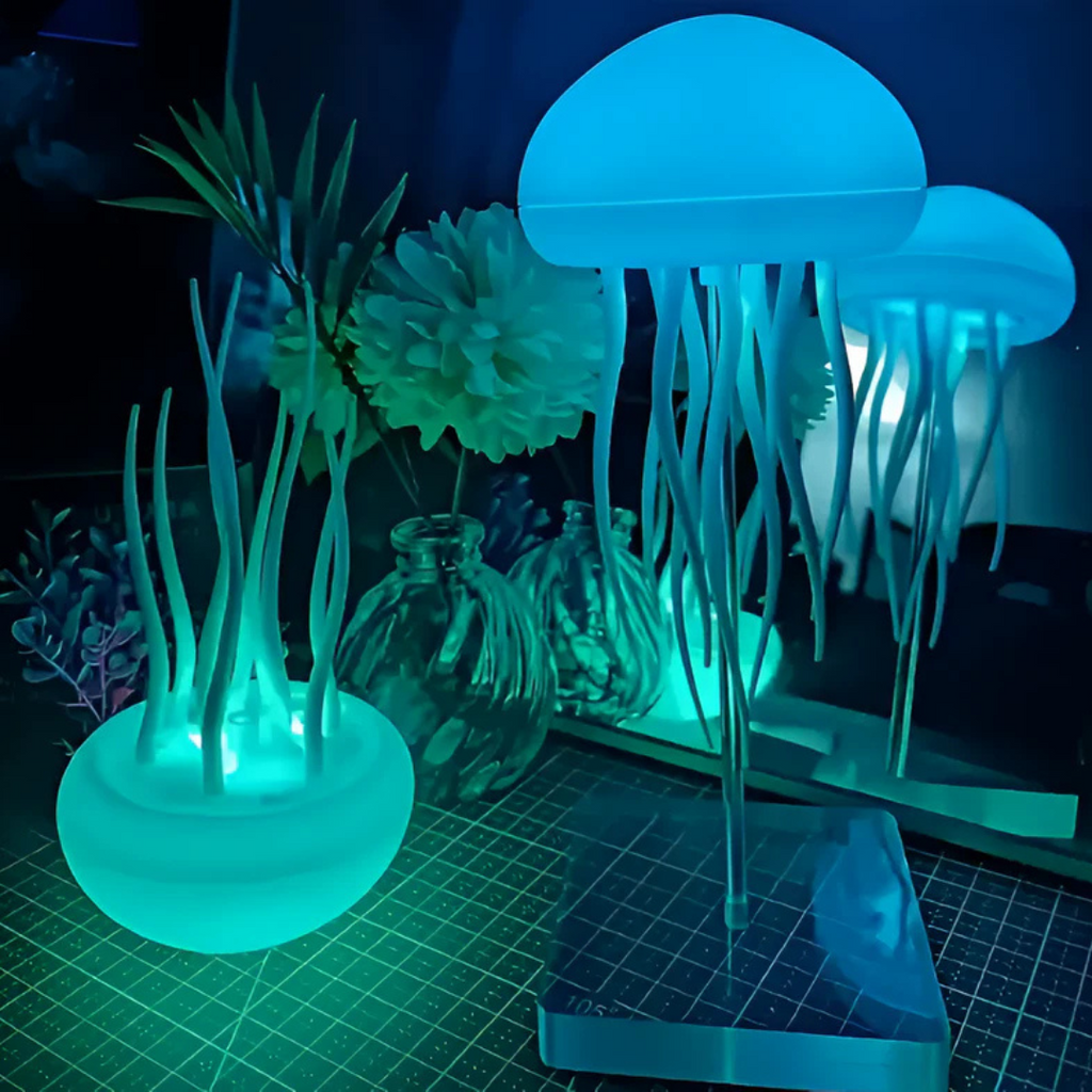 LuminaPulse Desk Lamp Rechargeable Wireless Voice Controlled Ambient LED Light