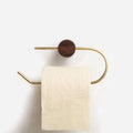 AeroLine Toilet Paper Bar Minimalist Metal Holder for Roll Display
