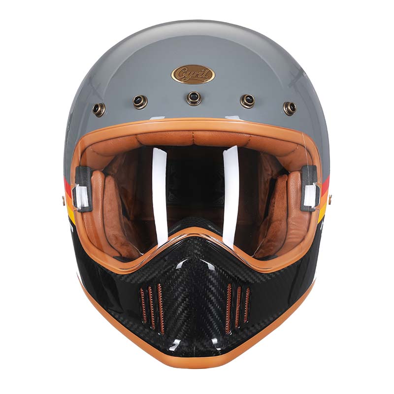 AeroNova Carbon Fiber Pro Full Face Motorcycle Helmet DOT and ECE Approved