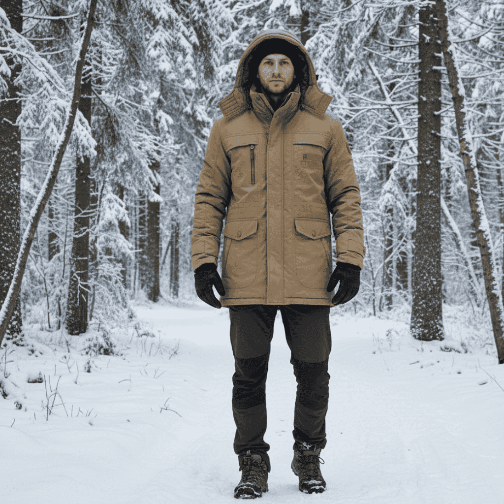 Parka Trapuntato GlacierEdge Versatile per Giornate Fredde