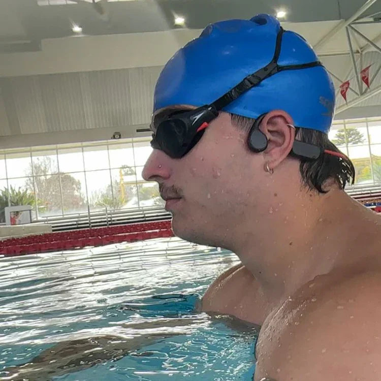 Waterproof Earbuds for Swimming and Pool Training Sessions