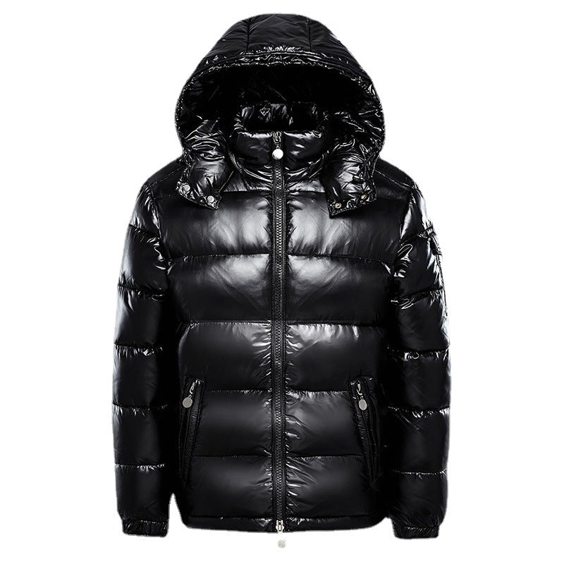 AuroraEdge Down Puffer Jacket With Water Repellent Quilted Design
