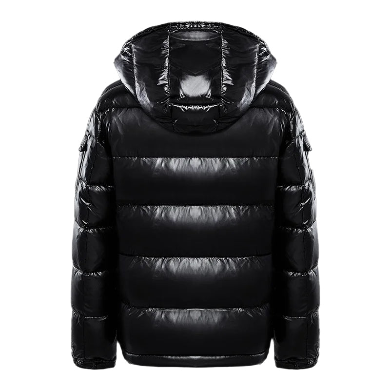 AuroraEdge Down Puffer Jacket With Water Repellent Quilted Design