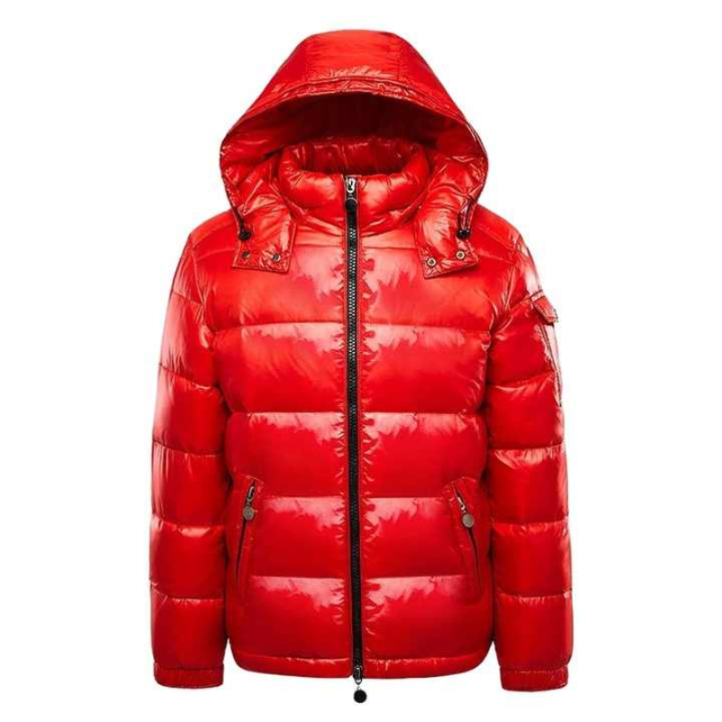 AuroraEdge Down Puffer Jacket With Water Repellent Quilted Design