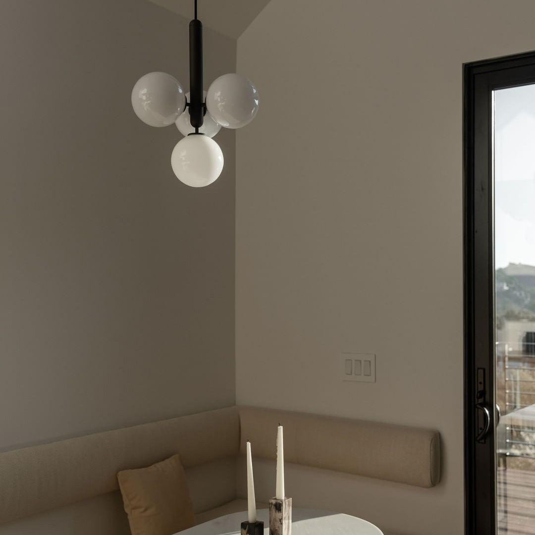 Etara Klare Glas Minimalistische Pendelleuchte für Esstische
