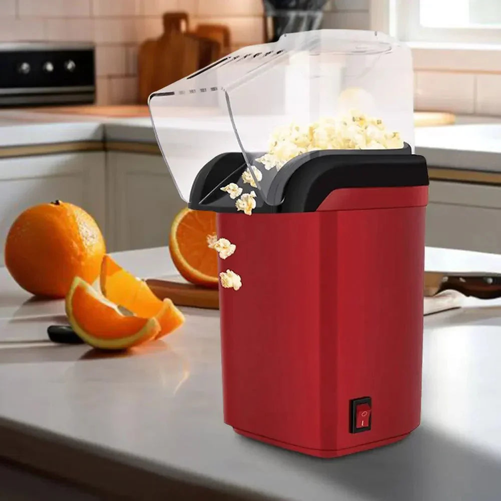 CrispPop Mini Macchina Elettrica per Popcorn ad Aria per Spuntini Veloci e Sani