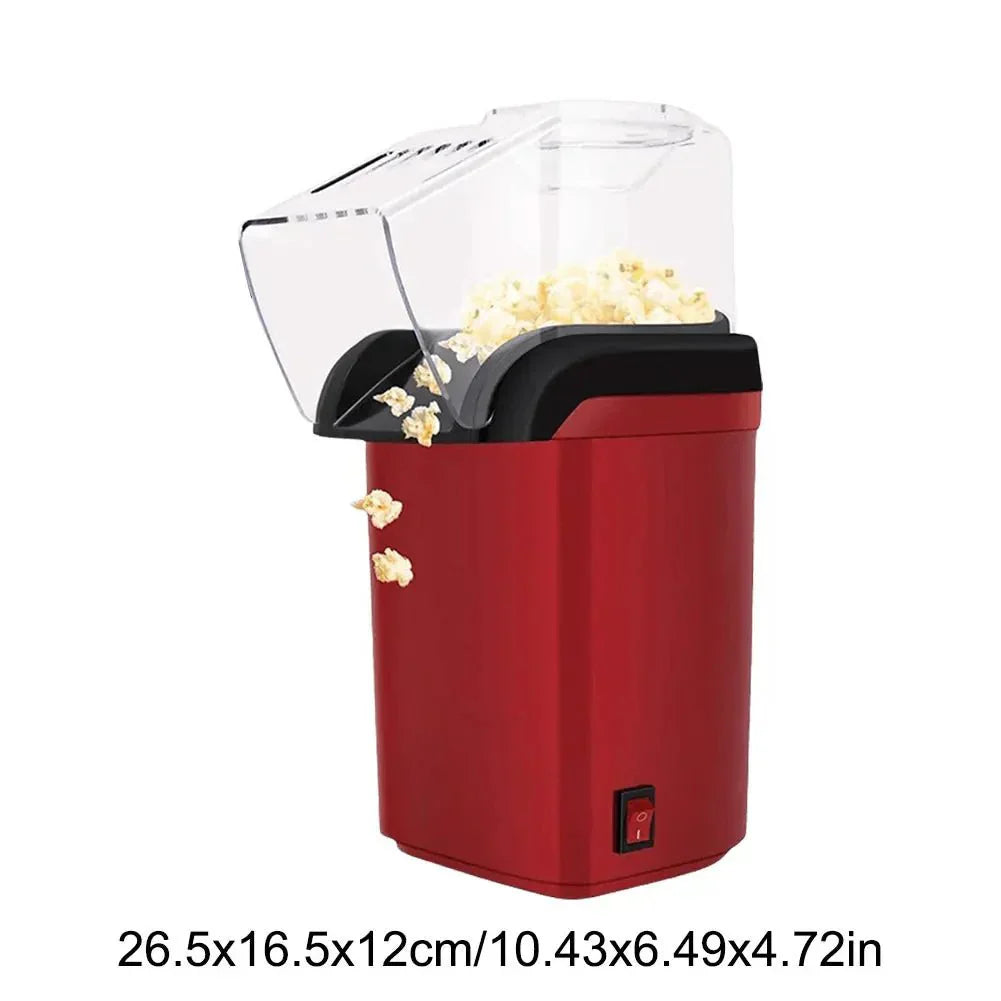 CrispPop Mini Macchina Elettrica per Popcorn ad Aria per Spuntini Veloci e Sani