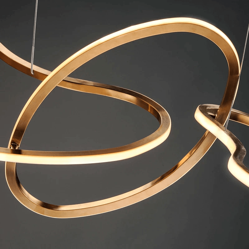 Nordic Irregular Luxury Pendant Light For Modern Interiors