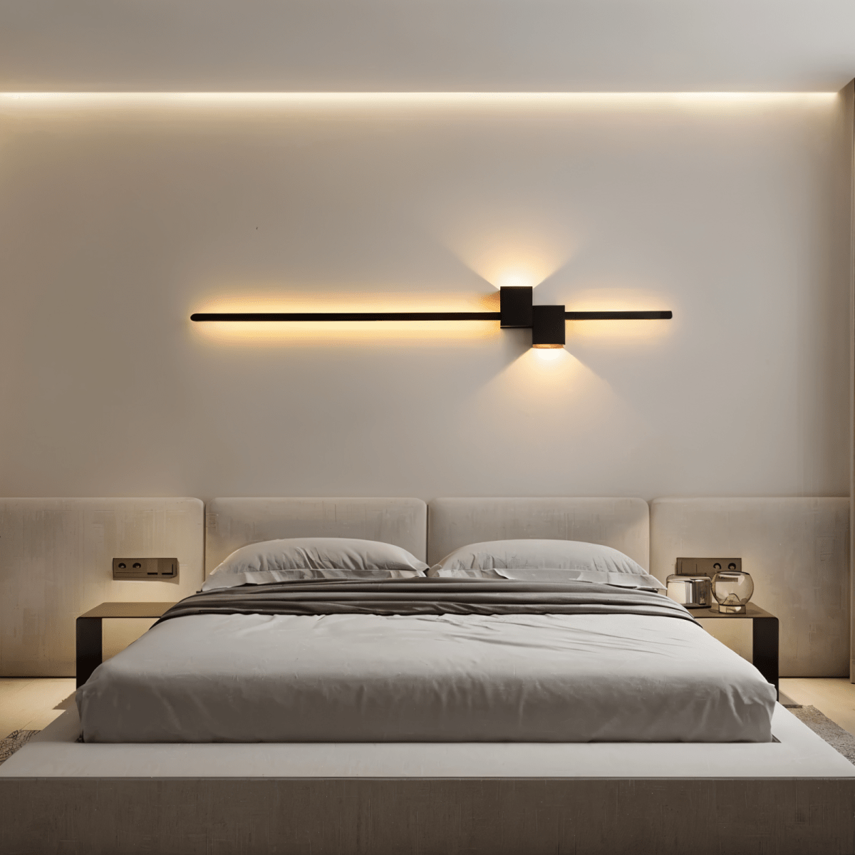 چراغ دیواری LED مینیمالیست LumaStripe برای فضای مدرن