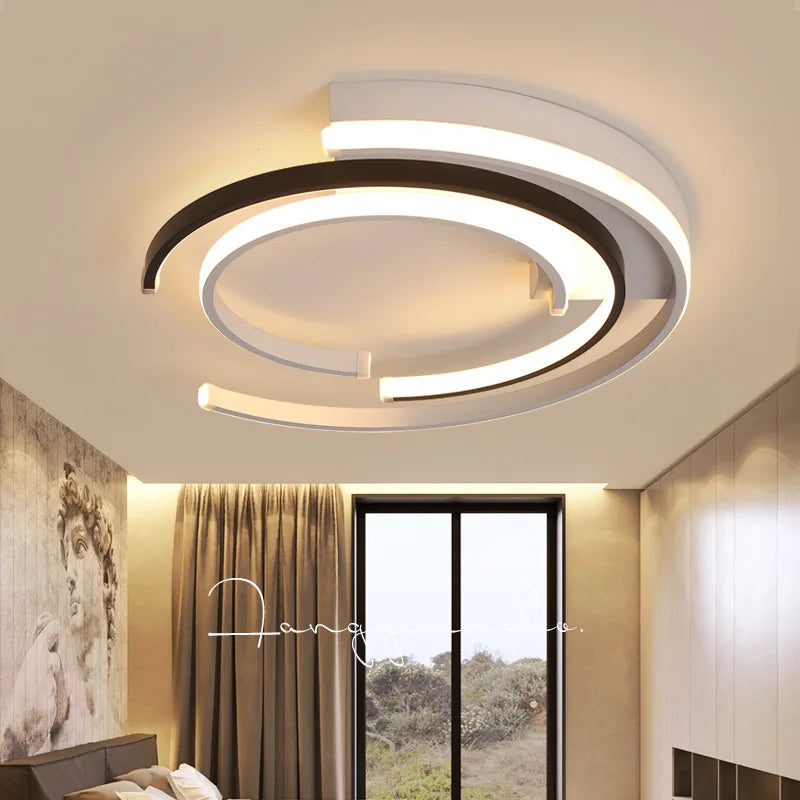 SolaraLux Modern LED Ceiling Light for Bright Energy Efficient Living Spaces