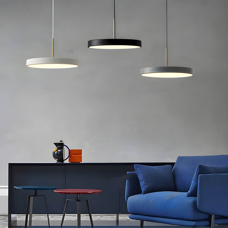 Luminex Justerbar Kabel Aluminium Pendel Lys Med Akryl Skærm