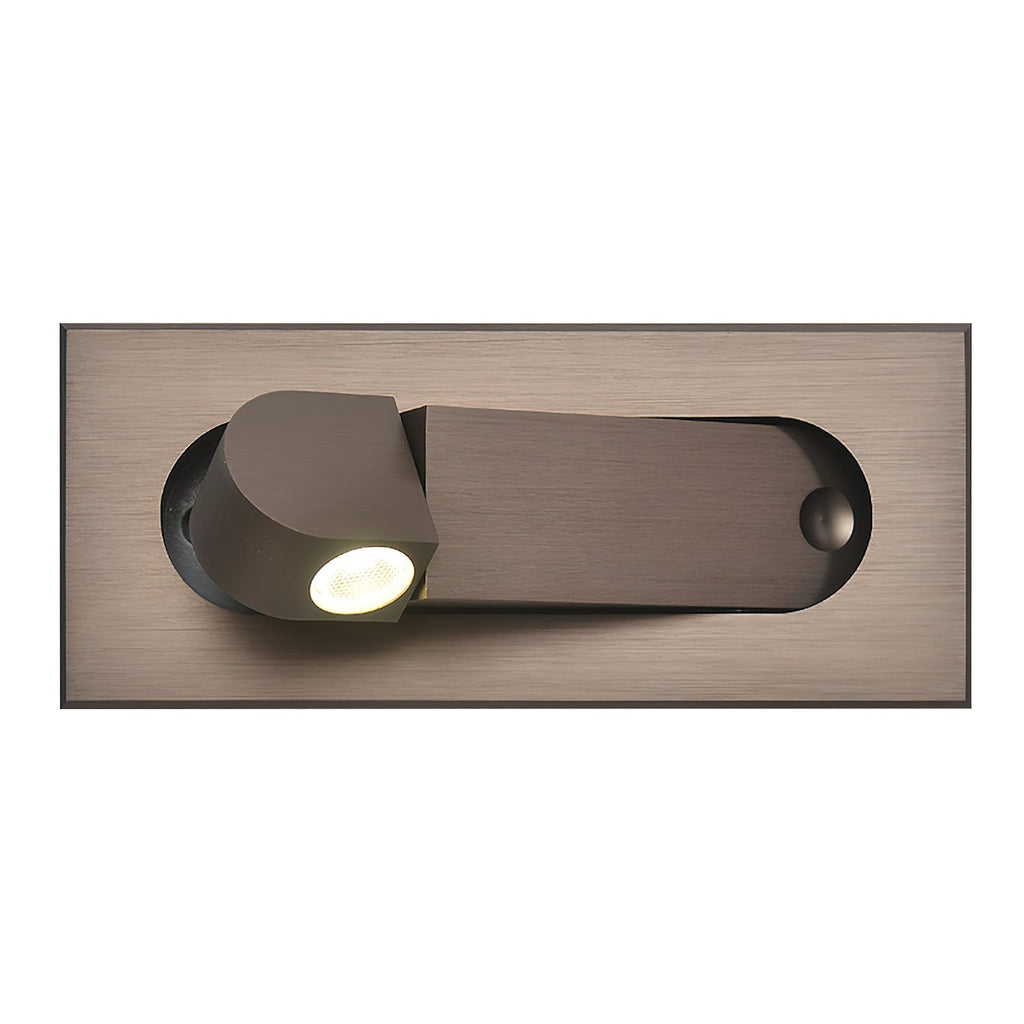 NyraLume Halo LED nástěnná lampa na čtení u postele s ambientním podsvícením