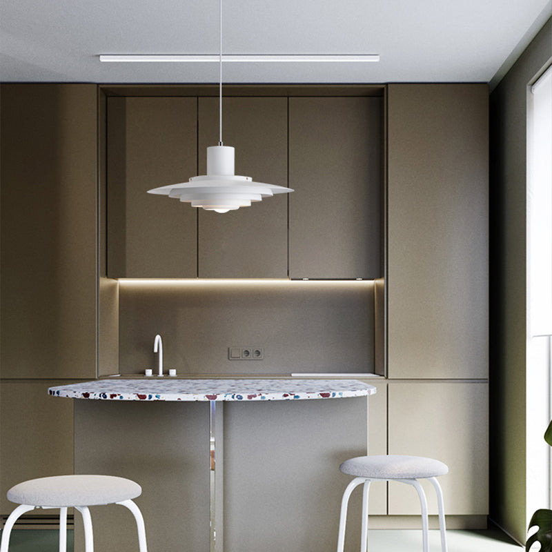 Aurelo Nordic LED-Hängeleuchte aus Eisen und Aluminium