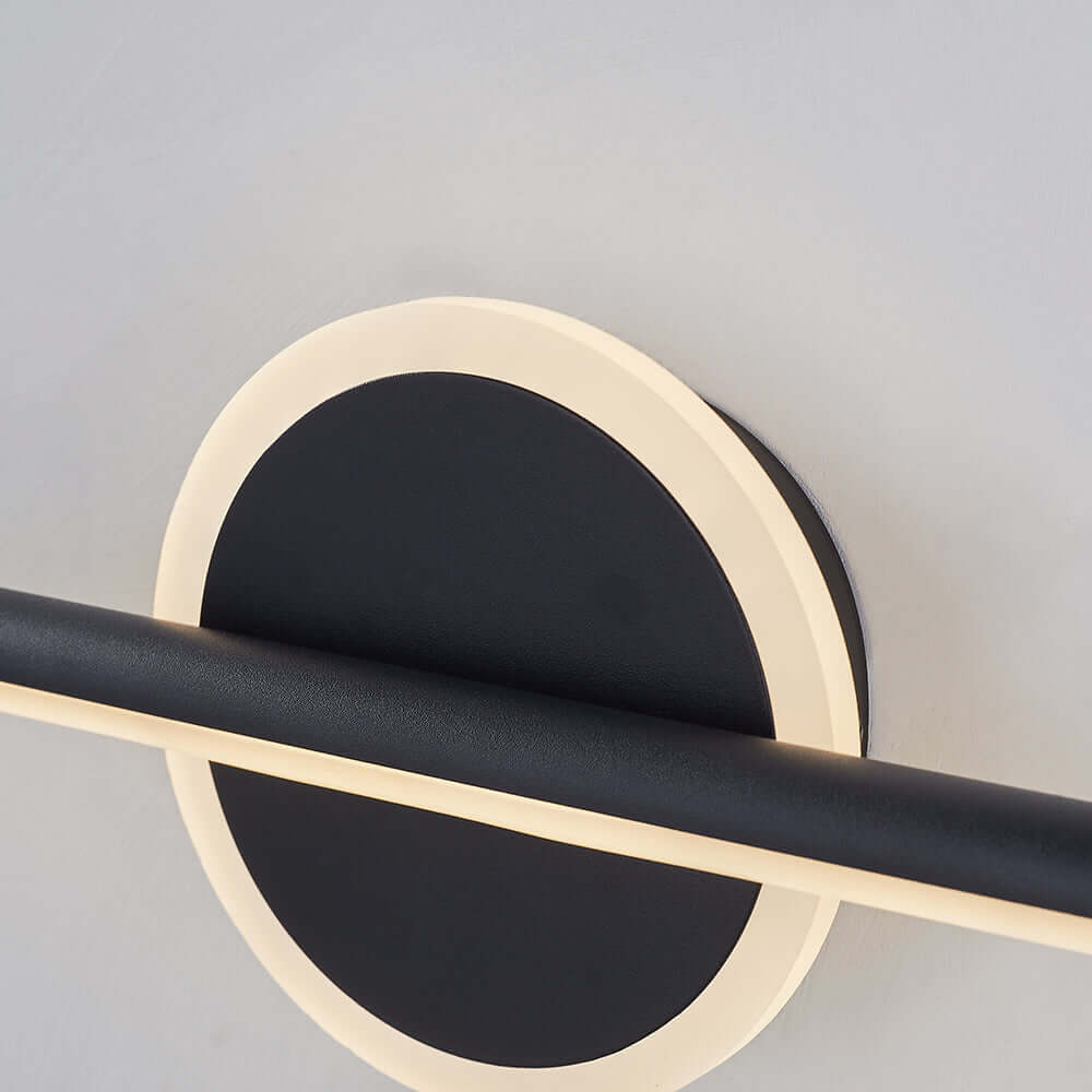 Modern LED wall light - round & square 7