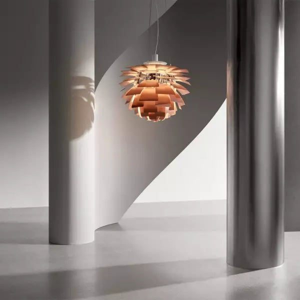 LumaArc Artiskok Metalpendel fra NovaLuxe LED Skulptur