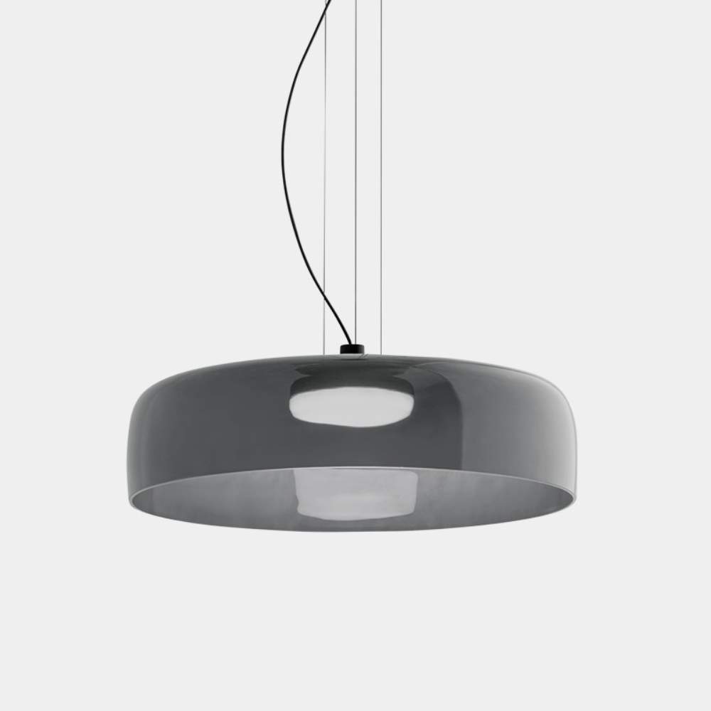Luminara Glas- und Metall-Hängeleuchte für Küche und Esszimmer