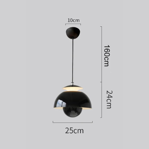 Lunora Nordic LED Pendant Light With Flower Bud Motif