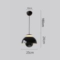 Lunora Nordic LED Pendant Light With Flower Bud Motif