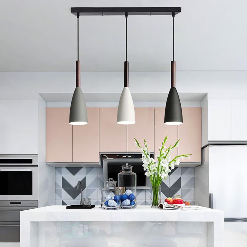 Aurelia Nordic 3-Light Pendant With Aluminum Body And Adjustable Cable