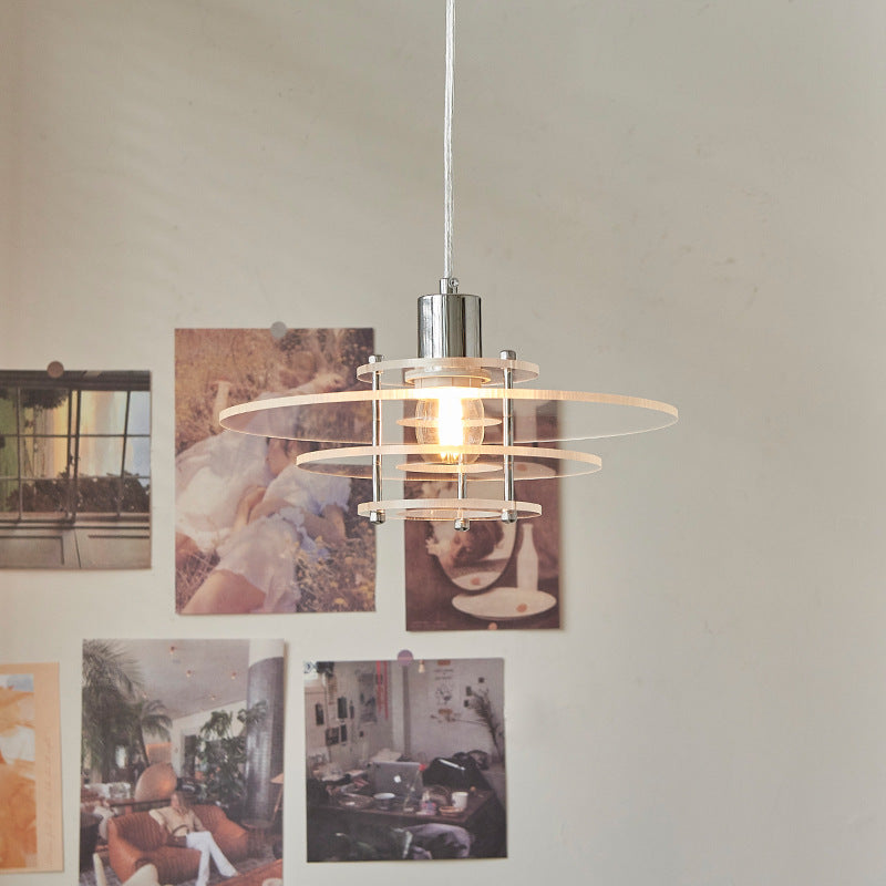 Luminara UFO akrylové závěsné svítidlo s moderní elegancí