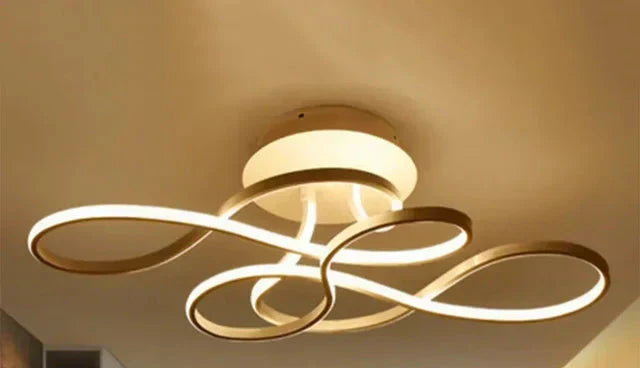 Aureon Glow Modern Ceiling Light for Living Rooms with Warm Ambiance