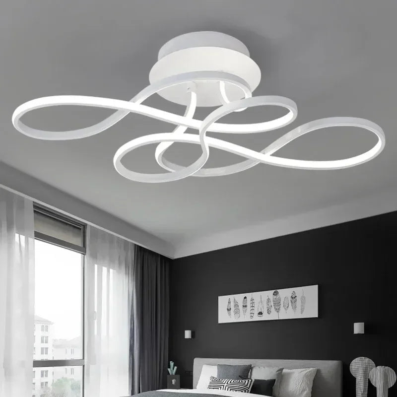 Aureon Glow Modern Ceiling Light for Living Rooms with Warm Ambiance