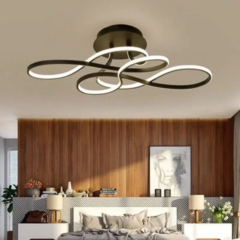 Aureon Glow Modern Ceiling Light for Living Rooms with Warm Ambiance