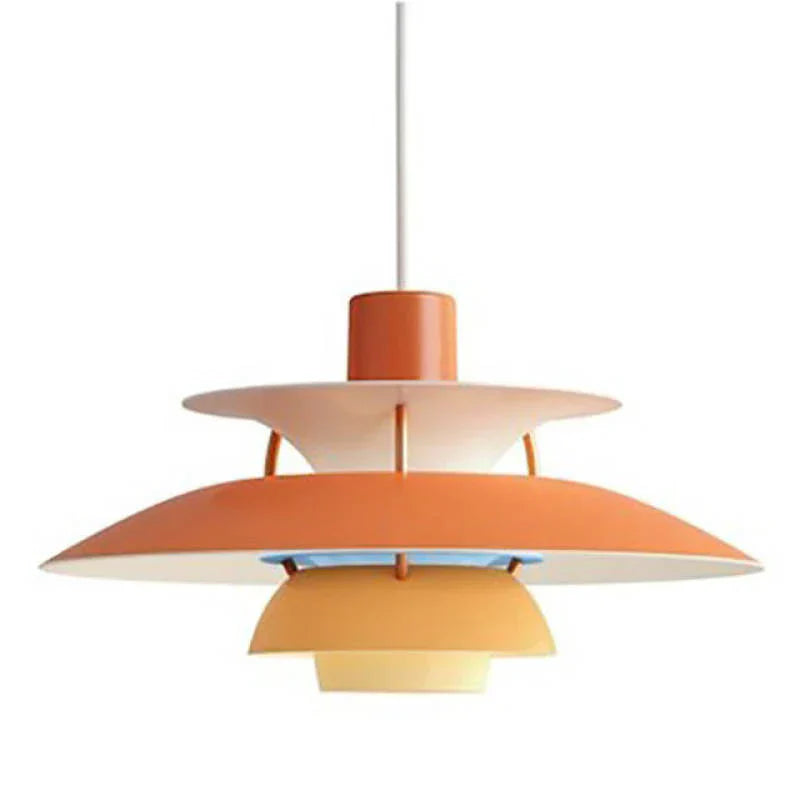 Lunara LED závěsná lampa v barevném kovovém provedení pro obytné prostory