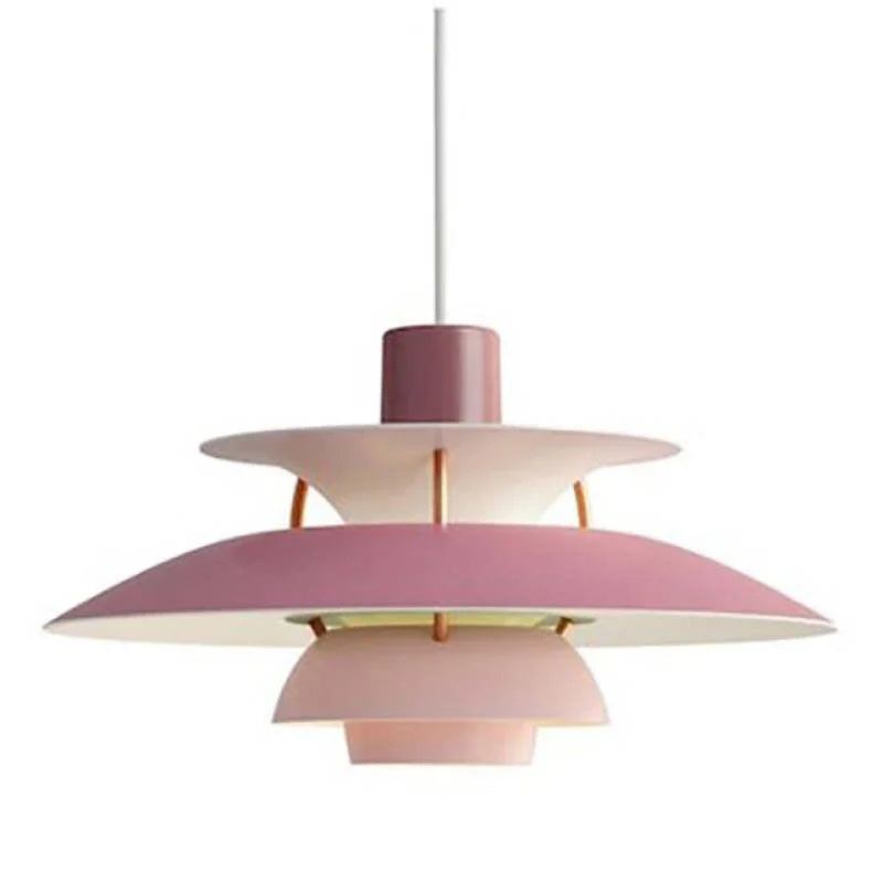 Lunara LED závěsná lampa v barevném kovovém provedení pro obytné prostory