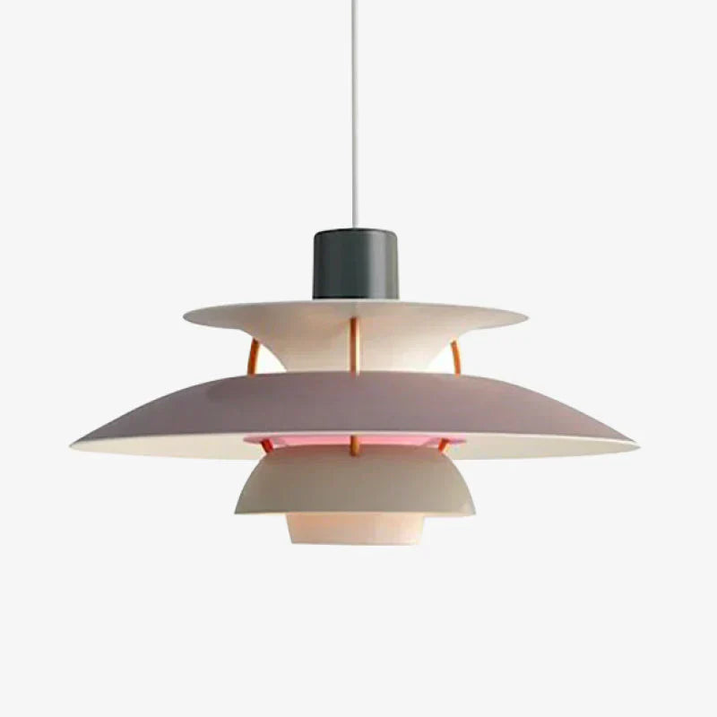 Lunara LED závěsná lampa v barevném kovovém provedení pro obytné prostory