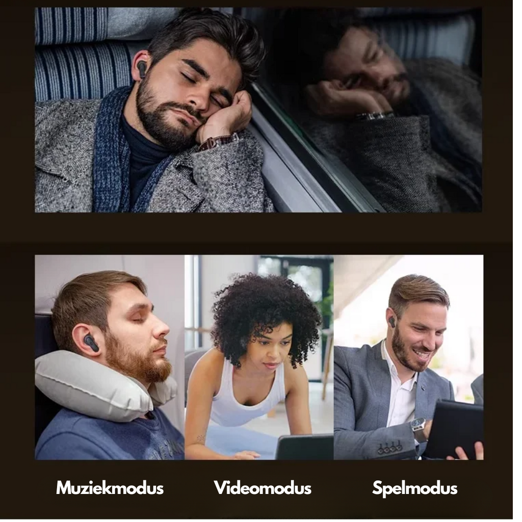 אוזניות אלחוטיות Nyxa סאונד באיכות גבוהה בס עשיר טרבל צלול