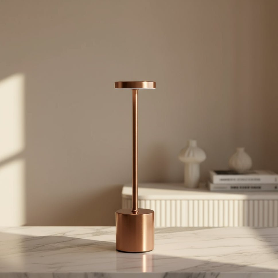Lampada da Tavolo AuroraGlow Nordic per Luce Ambientale Calda