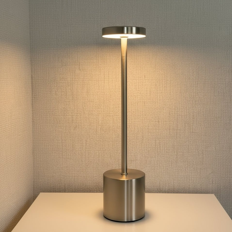Lampada da Tavolo AuroraGlow Nordic per Luce Ambientale Calda