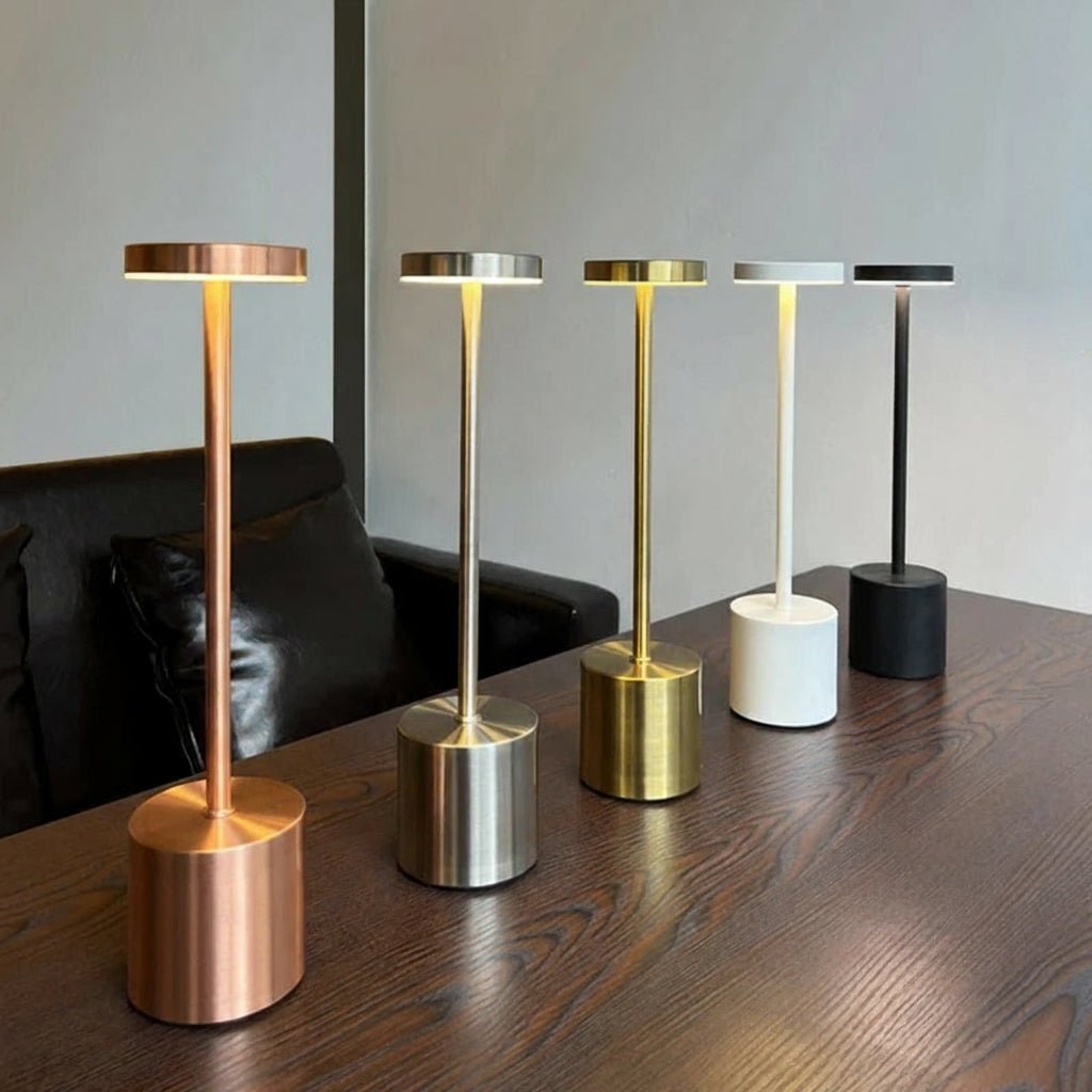 Lampada da Tavolo AuroraGlow Nordic per Luce Ambientale Calda