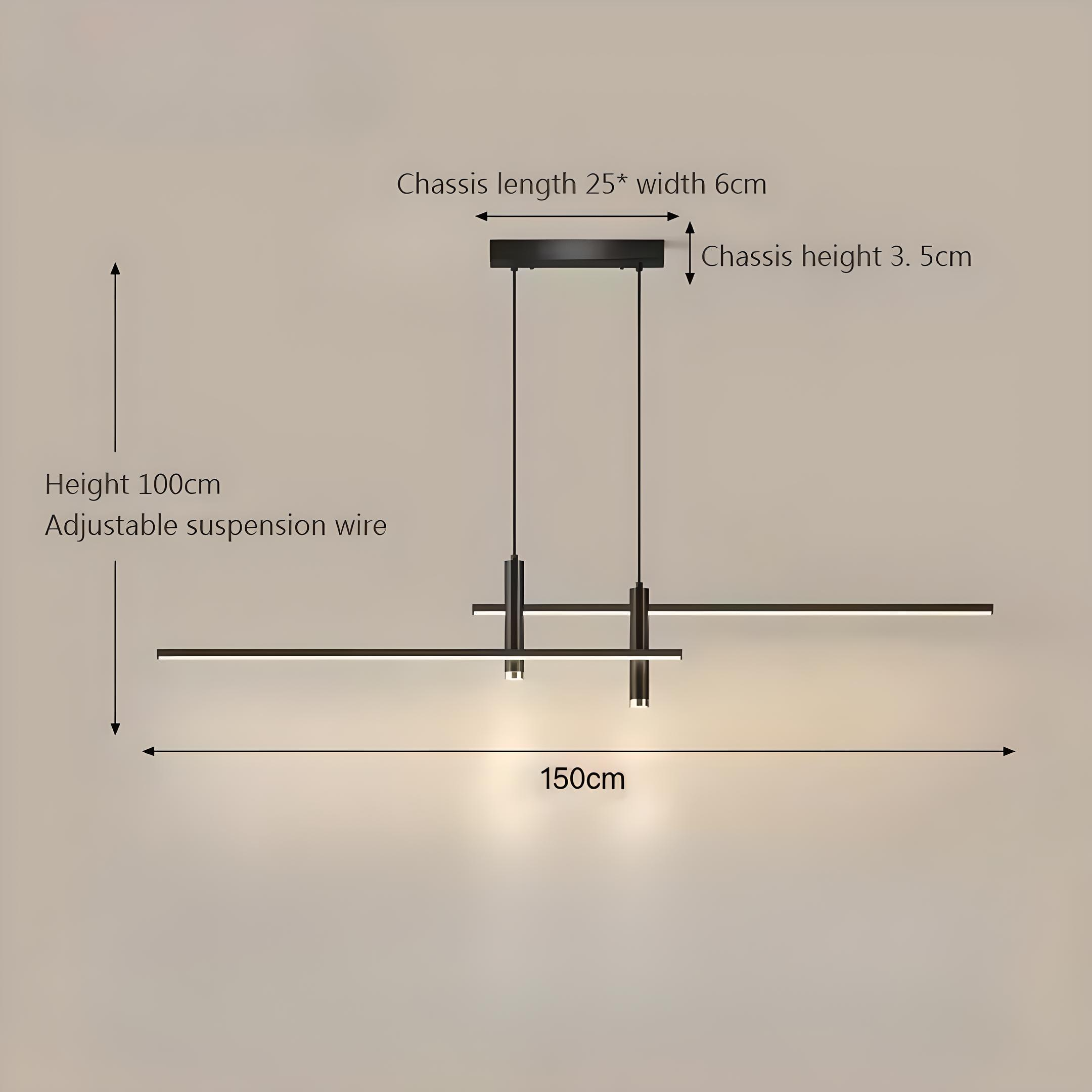 Caelus | Modern LED Ceiling Pendant for Dining Table and Living Room