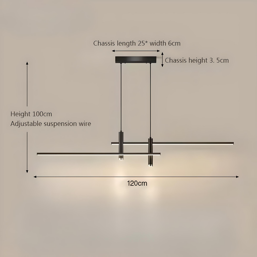 Caelus | Modern LED Ceiling Pendant for Dining Table and Living Room