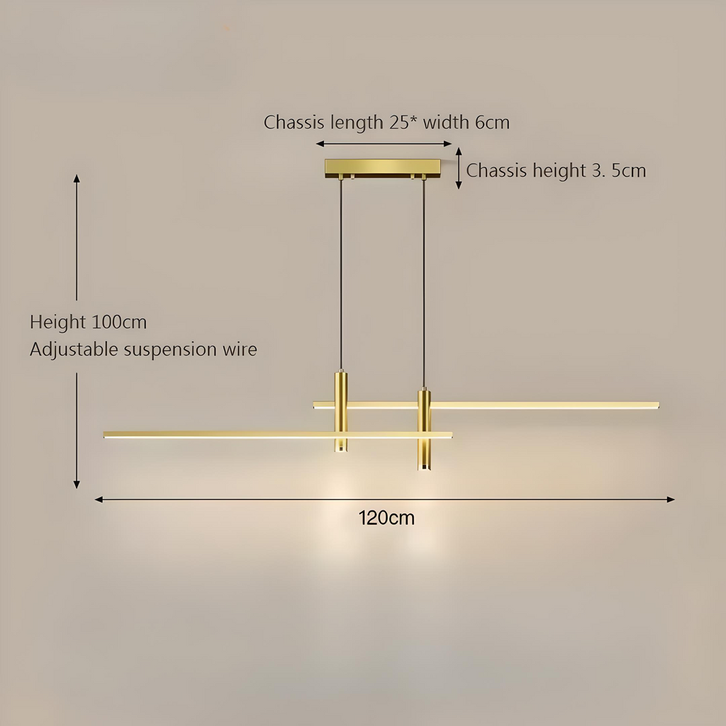 Caelus | Modern LED Ceiling Pendant for Dining Table and Living Room