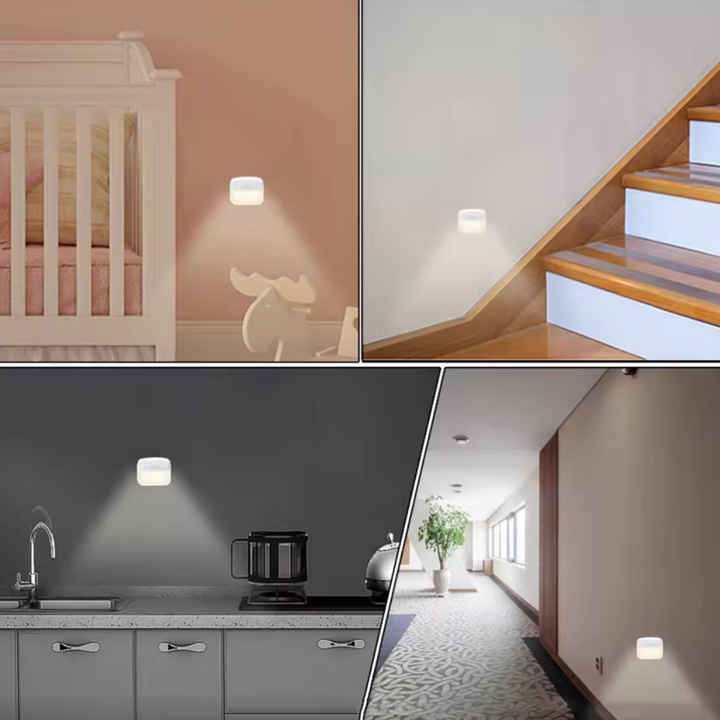 LumaGuard | چراغ شب LED حسگر حرکتی برای کمدها، آشپزخانه‌ها و پله‌ها