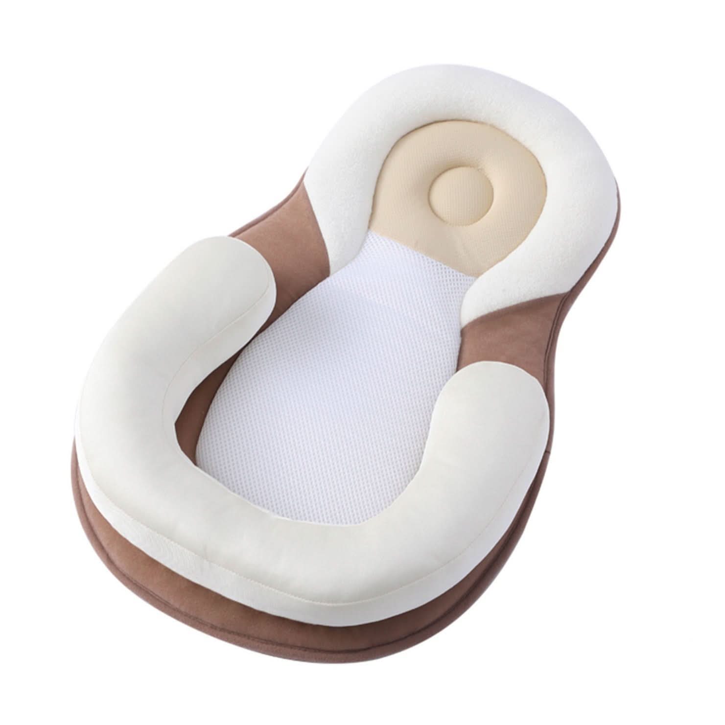 LumaNest Baba Párna Ergonomikus Párna a Biztonságos Babaalváshoz