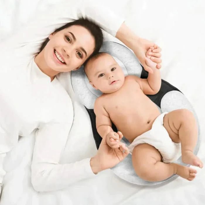 LumaNest Baba Párna Ergonomikus Párna a Biztonságos Babaalváshoz