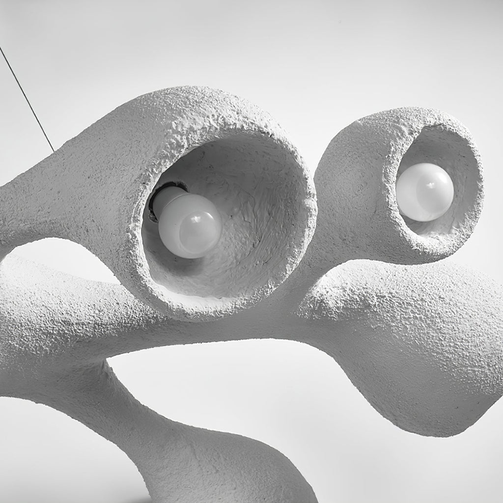 Silvara Scandinavian Cloud Pendant Lamp in Polystyrene