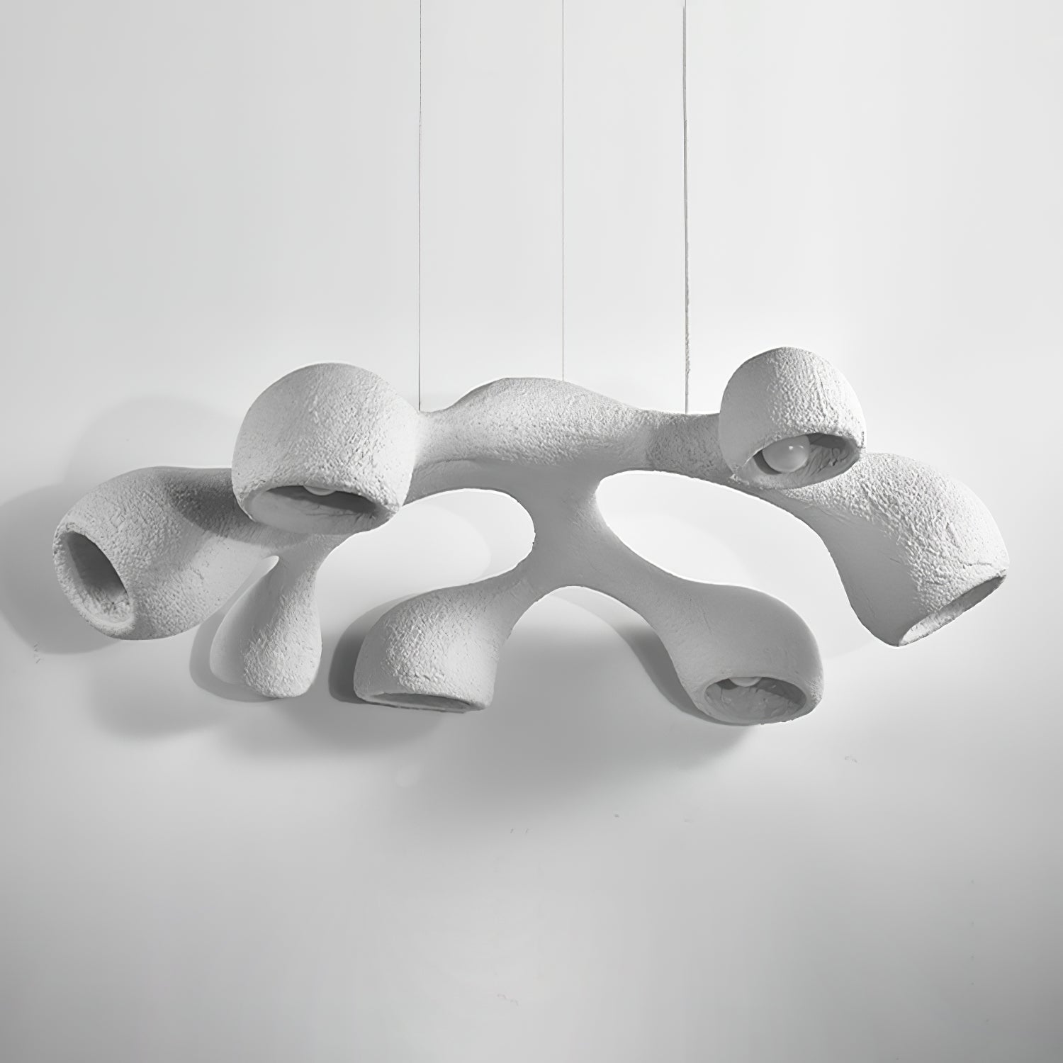 Silvara Scandinavian Cloud Pendant Lamp in Polystyrene