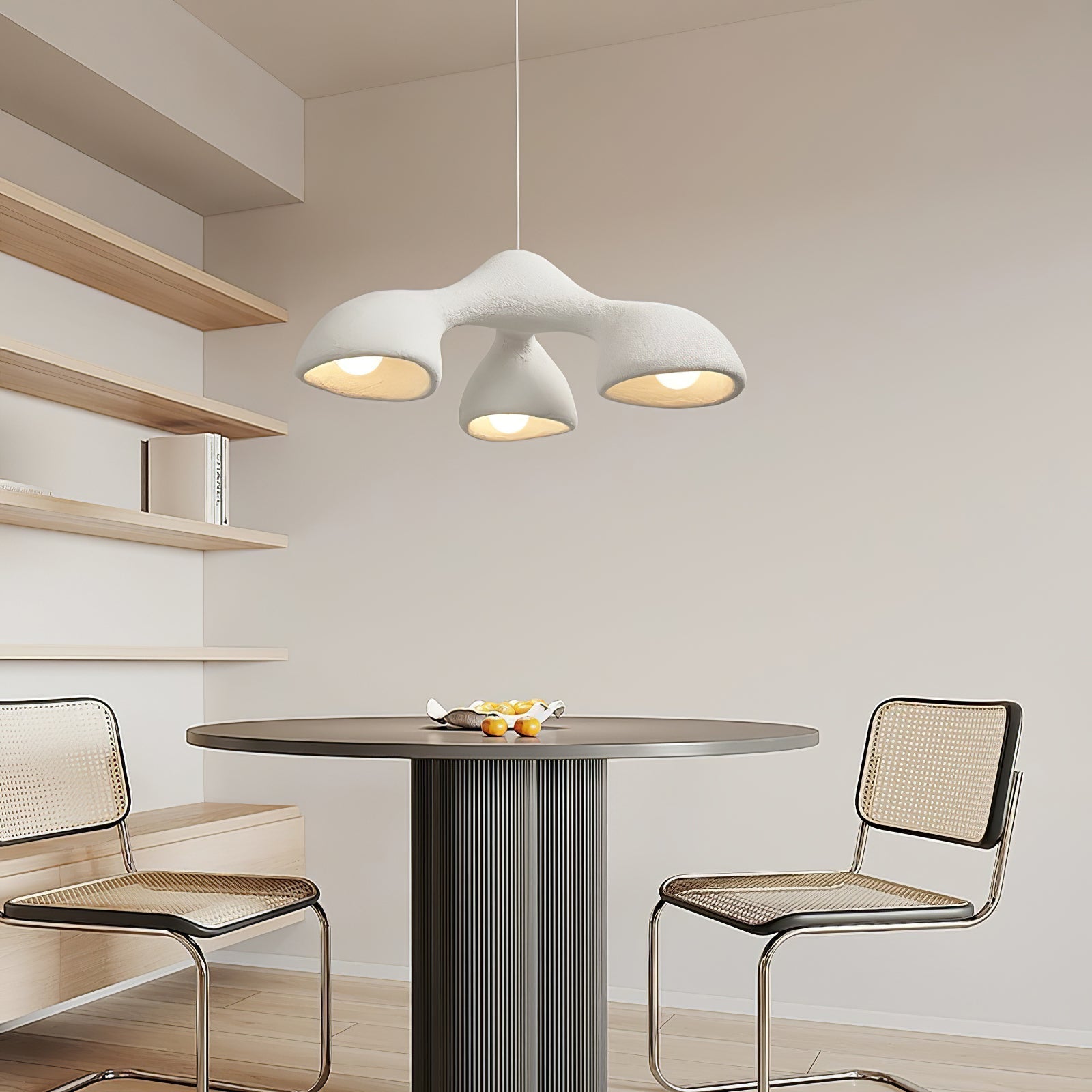 Silvara Scandinavian Cloud Pendant Lamp in Polystyrene