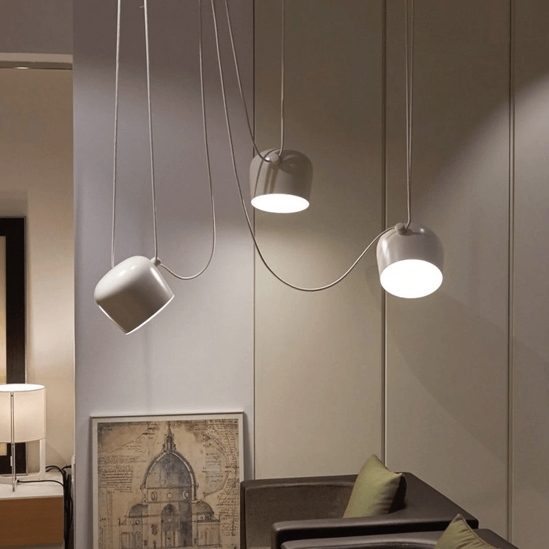 چراغ آویز درام با کابل آویز برای آشپزخانه، اتاق خواب و دفتر کار