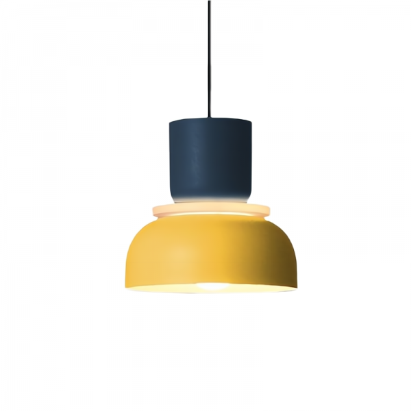 Skyrin Nordic Pendant Light In Aluminum And Acrylic E27 Socket