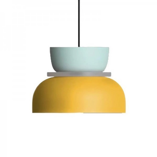 Skyrin Nordic Pendant Light In Aluminum And Acrylic E27 Socket