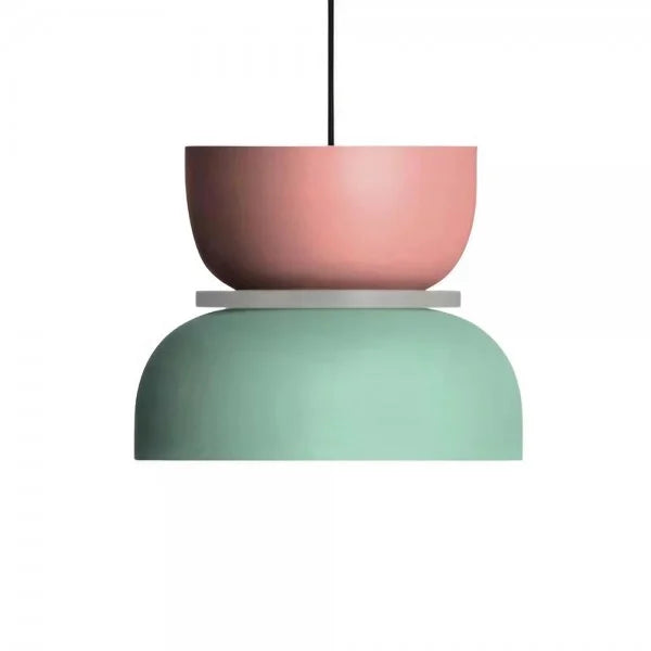 Skyrin Nordic Pendant Light In Aluminum And Acrylic E27 Socket