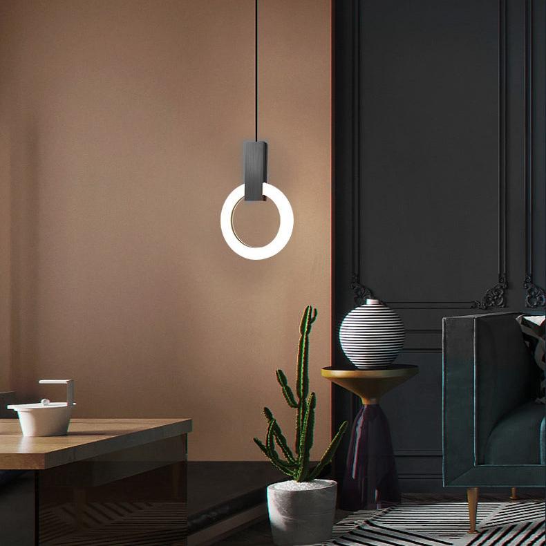 Liora Halo LED Pendant Light for Dining Rooms and Hallways