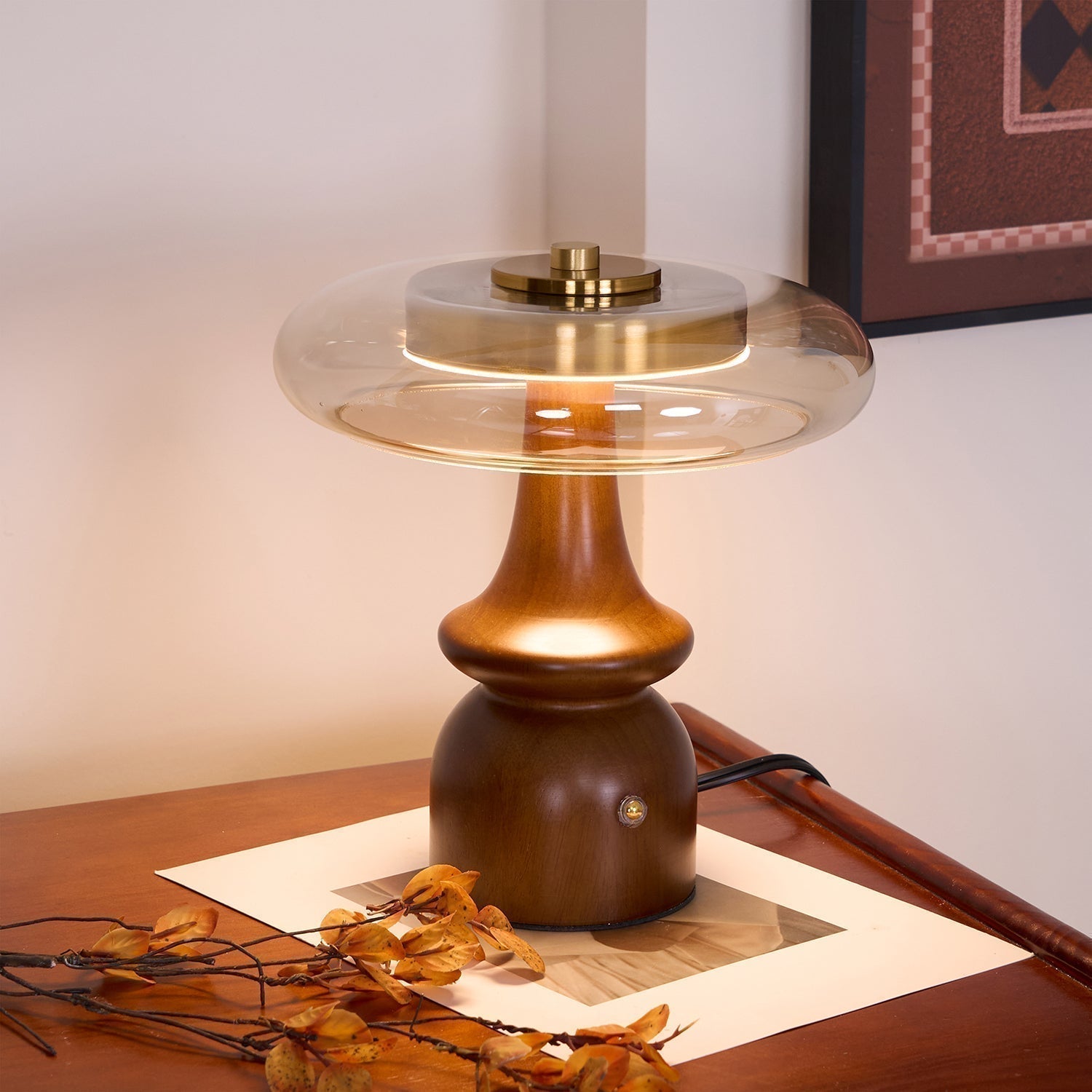 Lumora Minimalist Table Lamp For Warm Ambient Lighting